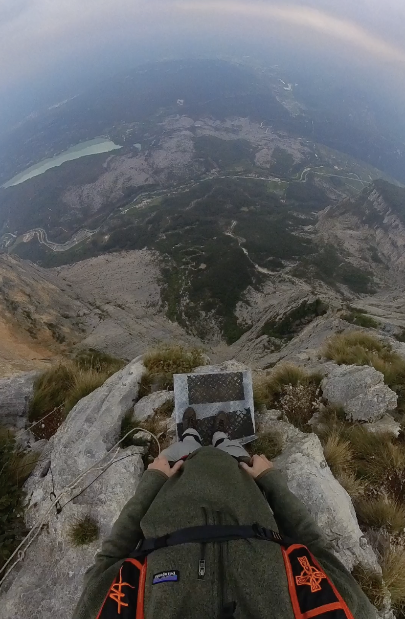 BASE jumping in Italy