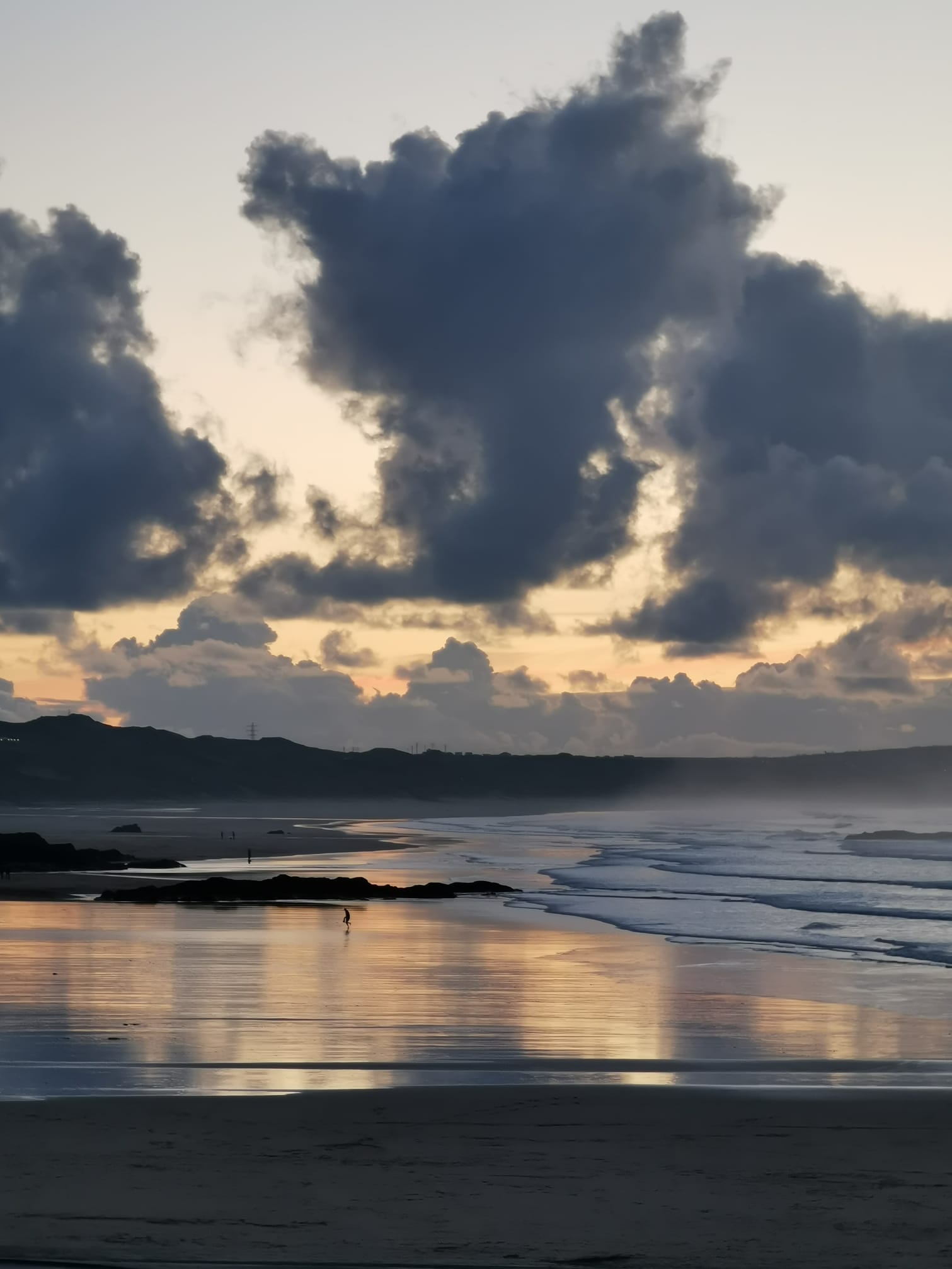 Godrevy lighthouse and coastline